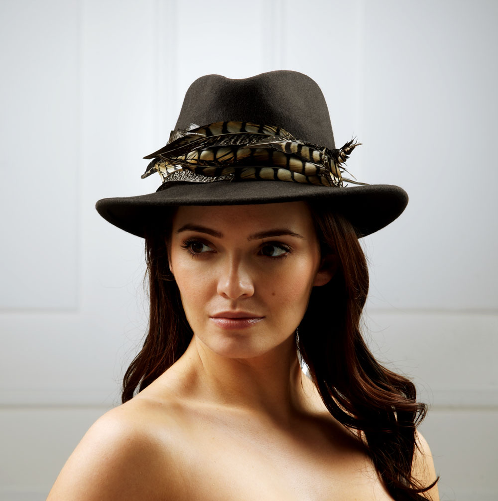 Capricorn Fedora Hat by Hostie Hats