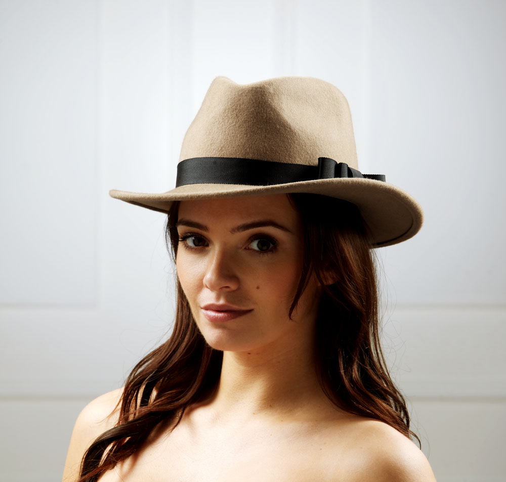 Libra fedora hat by Hostie Hats