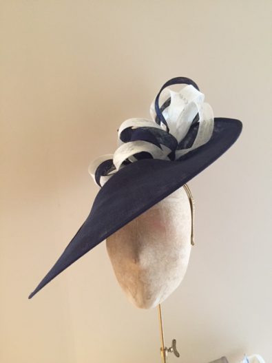 Oxfordshire 18 inch, nautalis, Ivory, Hostie Hats