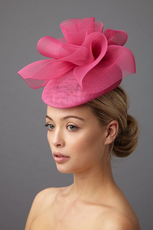 Bacall pillbox hat by Hostie Hats