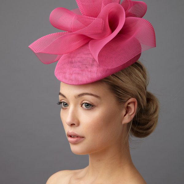 Bacall pillbox hat by Hostie Hats