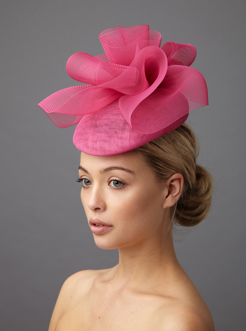 Bacall pillbox hat by Hostie Hats