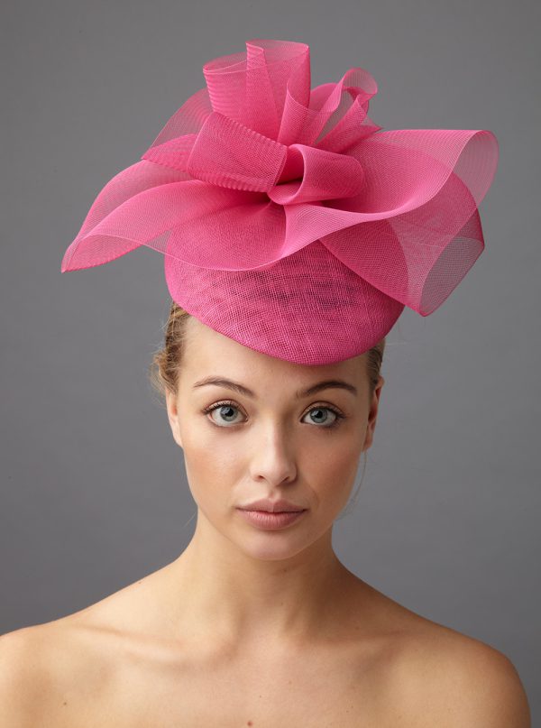 Bacall pillbox hat by Hostie Hats