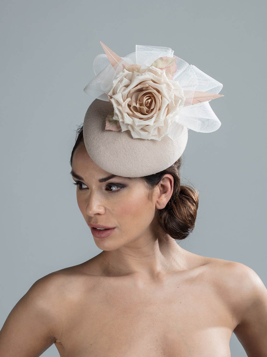 Cooper Pillbox hat by hostie hats