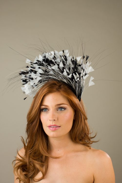 Tatershall Fascinator by Hostie hats