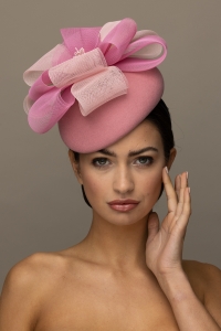 Spruce pillbox hat Hostie Hats AW22