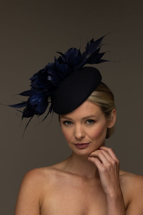 Cameron Pillbox Hat AW25 Hostie Hats