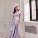 John Charles Ancaster hat in Lavender and ivory Hostie hats 2026