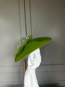 Exclusive Chelmsford Dish hat, ready to ship royal ascot hat, ready to ship wedding hat