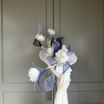 Exclusive Marple Dish Hat, Hostie Hats, ready to ship hat, ready to ship ascot hat