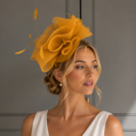 Ready to wear Luton fascinator, next day ascot hat, ascot hat ready to ship, next day delivery ascot hat, next day delivery wedding hat